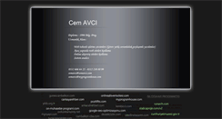 Desktop Screenshot of cemavci.com